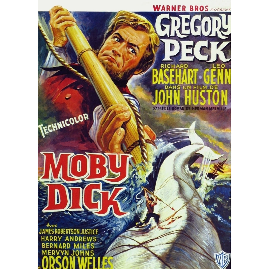 Moby Dick Movie Poster Masterprint Image 1