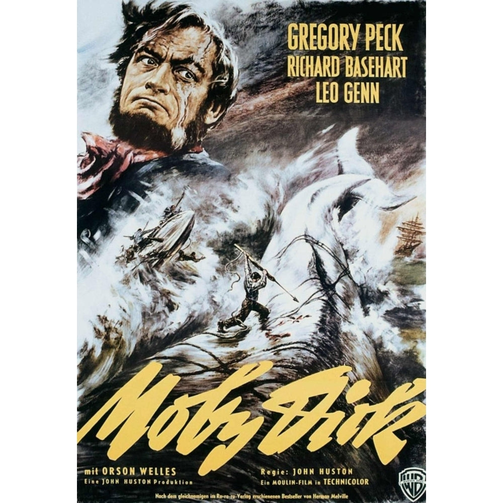 Moby Dick Movie Poster Masterprint Image 1