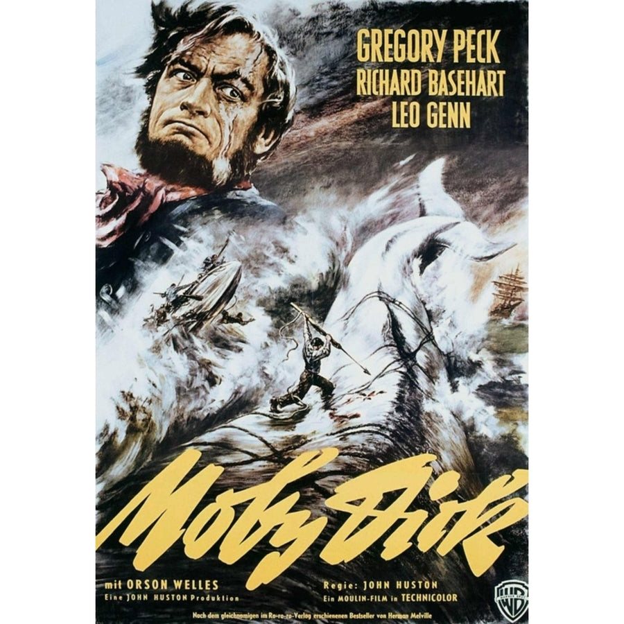 Moby Dick Movie Poster Masterprint Image 1