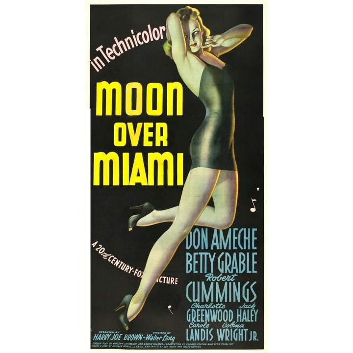 Moon Over Miami Movie Poster Masterprint Image 1