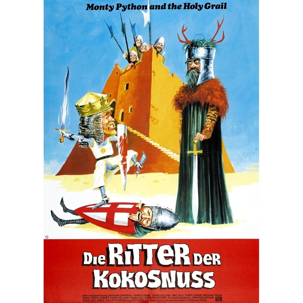 Monty Python And The Holy Grail 1975 Movie Poster Masterprint Image 2