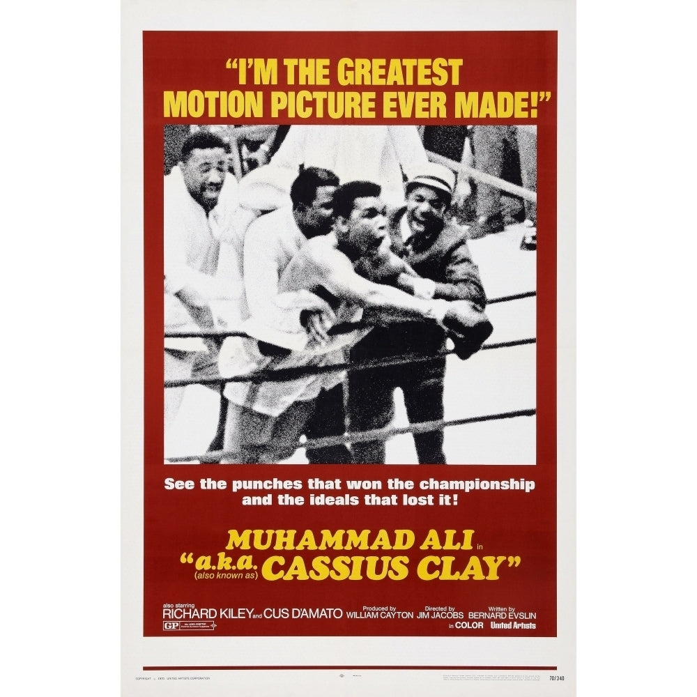 Muhammad Ali A.K.A. Cassius Clay Movie Poster Masterprint Image 2