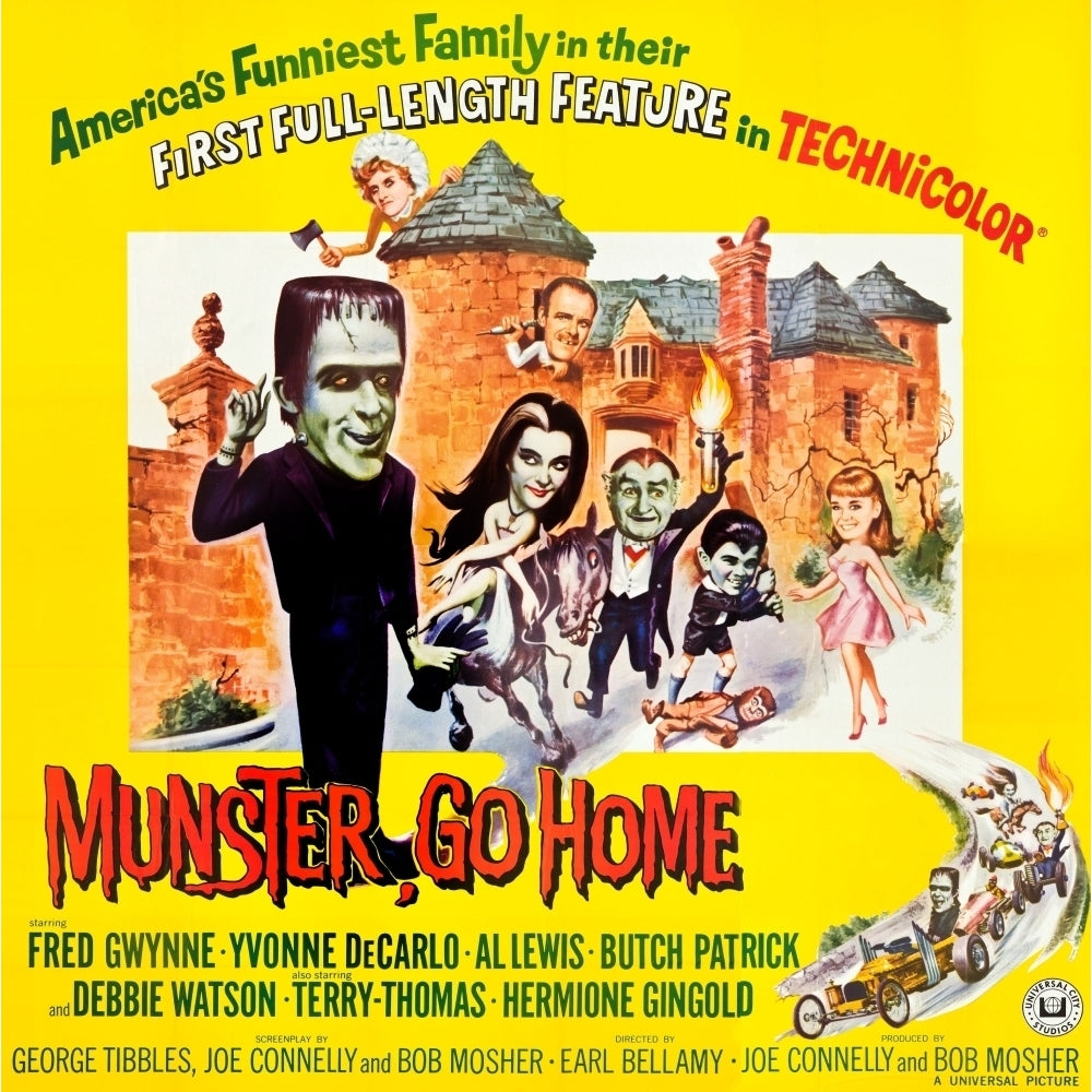 Munster Go Home Movie Poster Masterprint Image 2