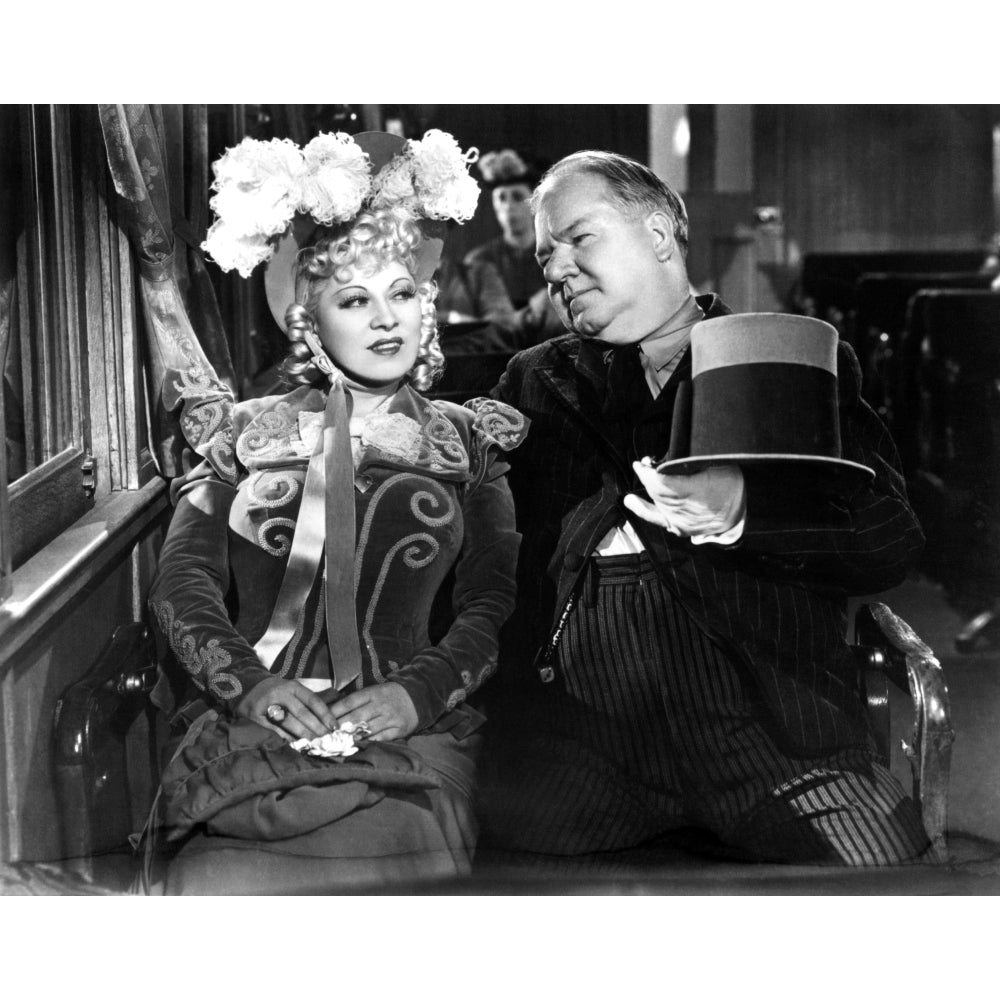 My Little Chickadee From Left: Mae West W.C. Fields 1940 Photo Print Image 1