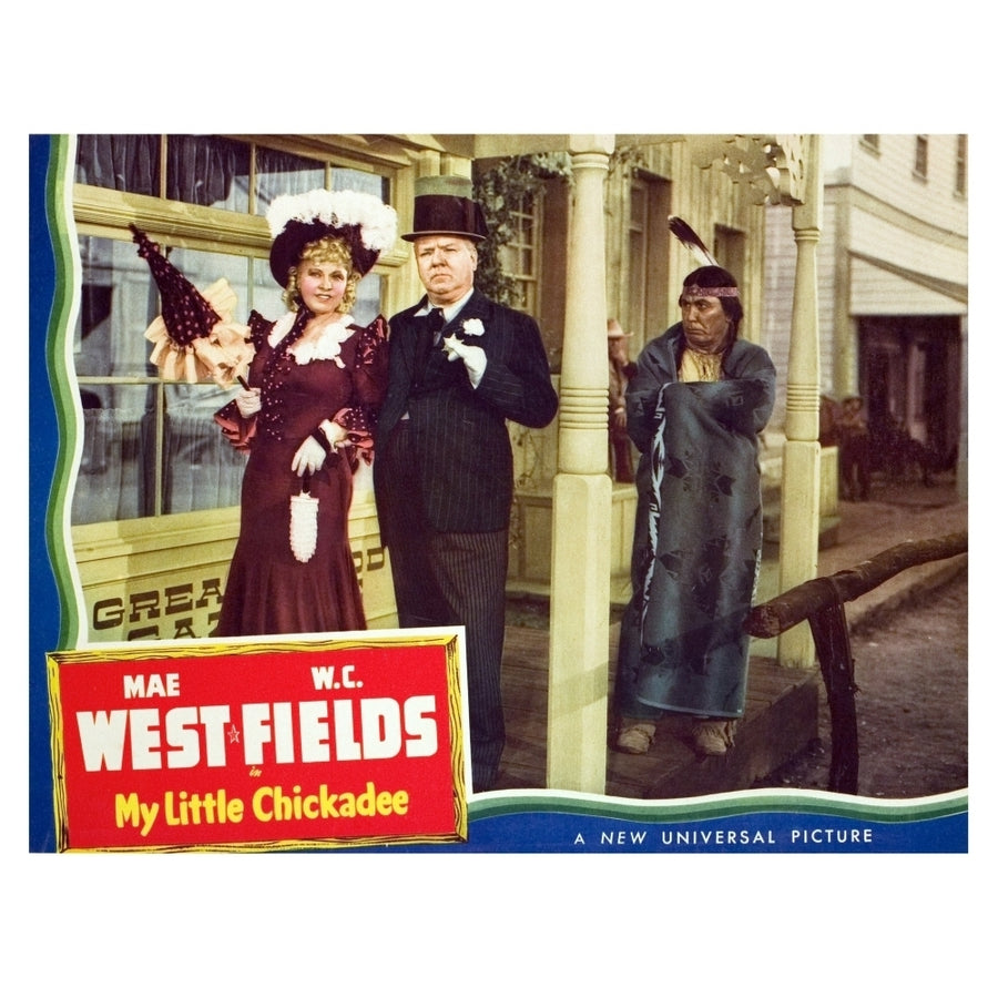 My Little Chickadee Mae West W.C. Fields George Moran 1940. Movie Poster Masterprint Image 1