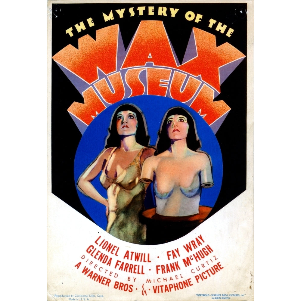 Mystery Of The Wax Museum Movie Poster Masterprint Image 1