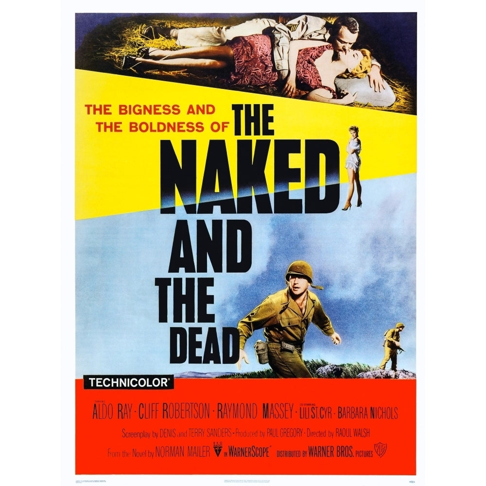 The Naked And The Dead U Movie Poster Masterprint Image 2