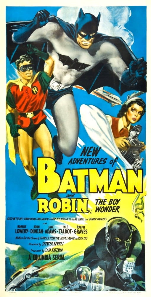 Adventures Of Batman And Robin - The Boy Wonder Movie Poster Masterprint Image 1