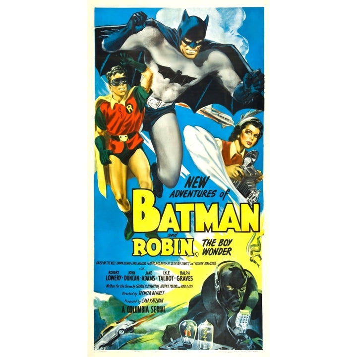 Adventures Of Batman And Robin - The Boy Wonder Movie Poster Masterprint Image 2