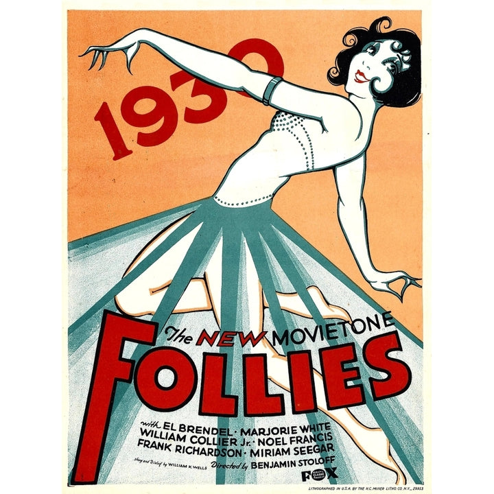 Movietone Follies Of 1930 Movie Poster Masterprint Image 1