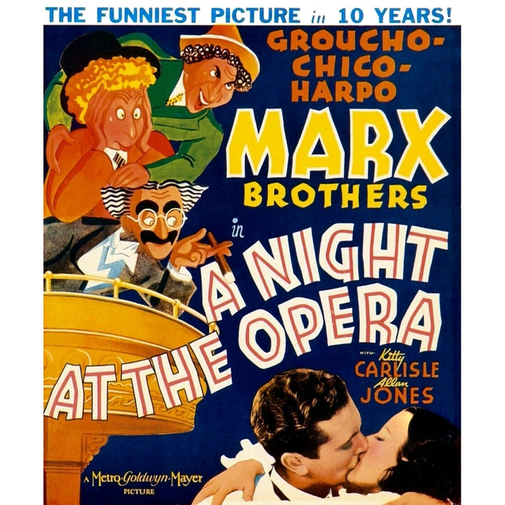 A Night At The Opera Movie Poster Masterprint Image 2