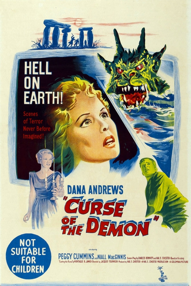 Night Of The Demon Movie Poster Masterprint Image 1