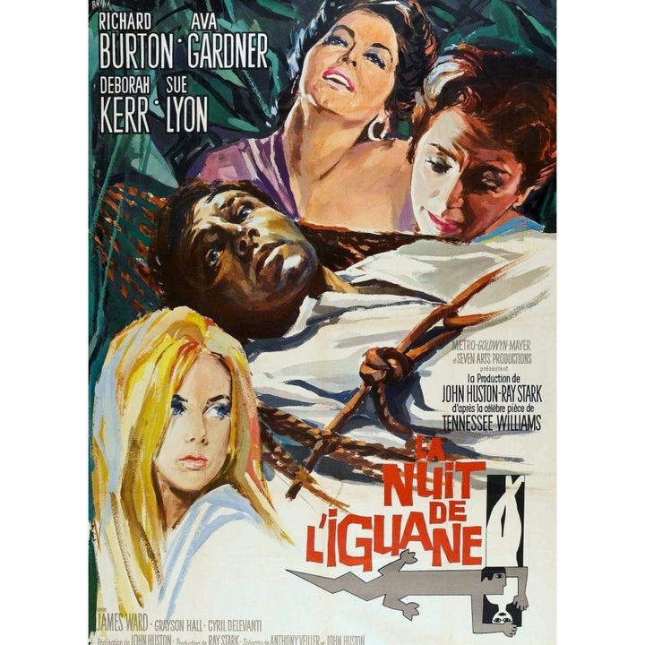 The Night Of The Iguana Movie Poster Masterprint Image 1