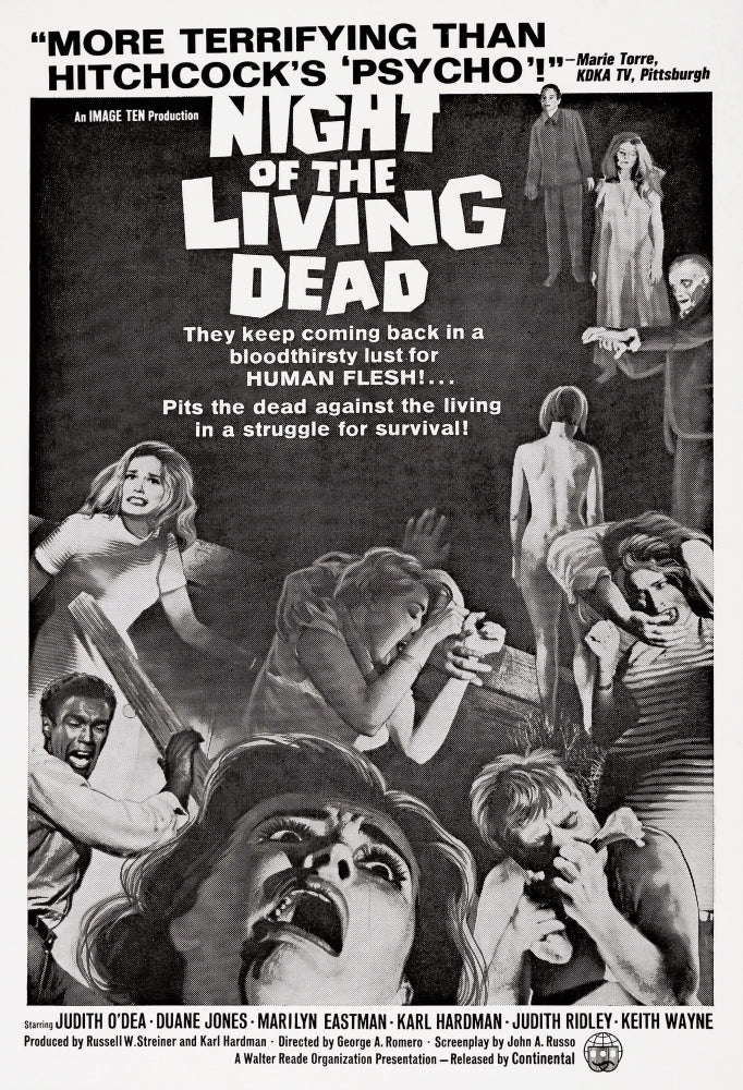 Night Of The Living Dead Us Poster 1968 Movie Poster Masterprint Image 1