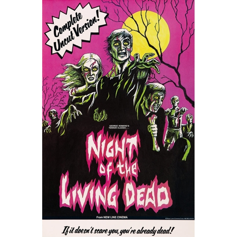 Night Of The Living Dead Us Poster Art 1968. Movie Poster Masterprint Image 1