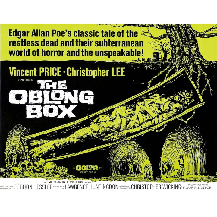 The Oblong Box 1969 Movie Poster Masterprint Image 1