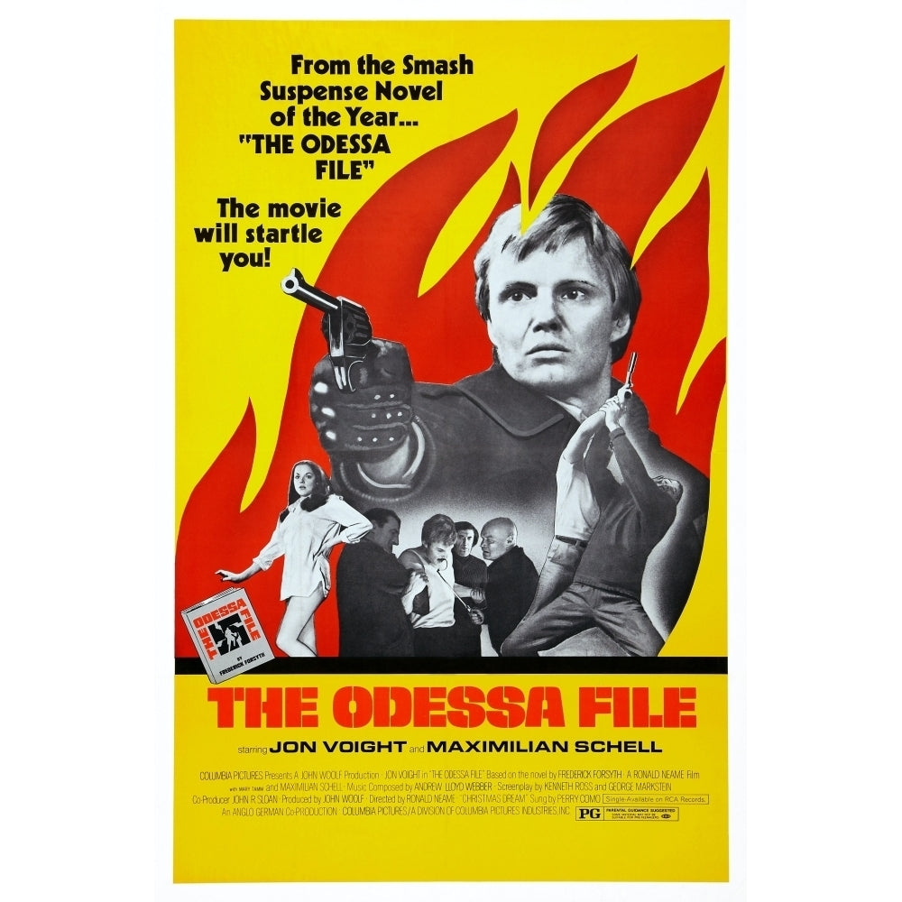 The Odessa File Us Poster Art Left: Mary Tamm; Center: Jon Voight 1974 Movie Poster Masterprint Image 1