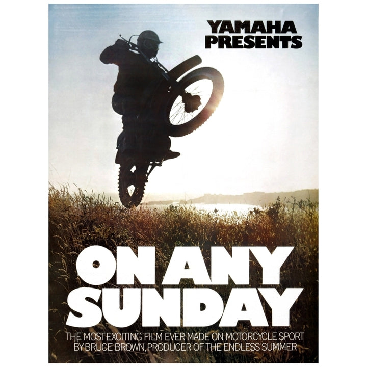 On Any Sunday 1971. Movie Poster Masterprint Image 2