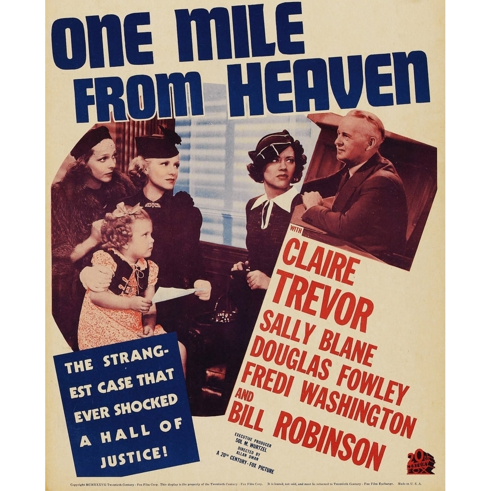 One Mile From Heaven Movie Poster Masterprint Image 1