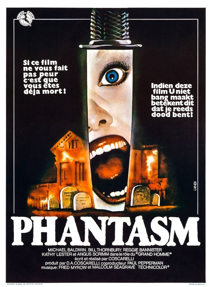 Phantasm Belgian Poster Art 1979. ??Avco Embassy/Courtesy Everett Collection Movie Poster Masterprint Image 1