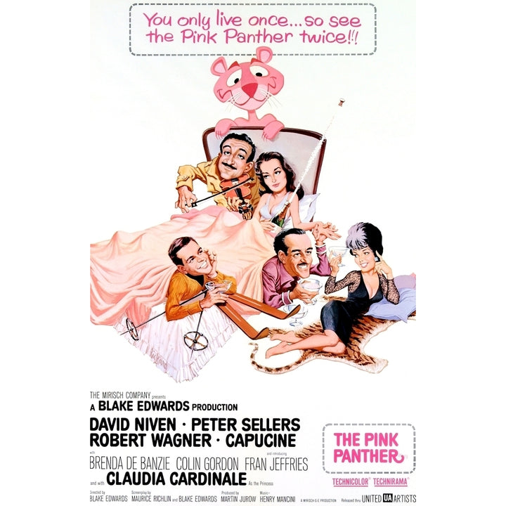 The Pink Panther Movie Poster Masterprint Image 2