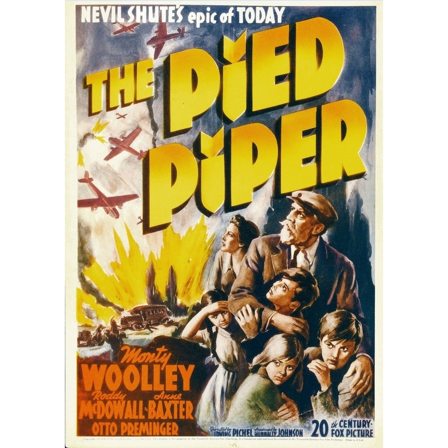 The Pied Piper Movie Poster Masterprint Image 1