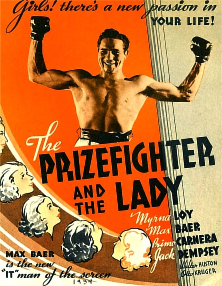 The Prizefighter And The Lady Us Poster Max Baer 1933 Movie Poster Masterprint Image 1