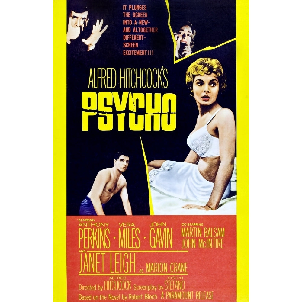 Psycho Movie Poster Masterprint Image 2