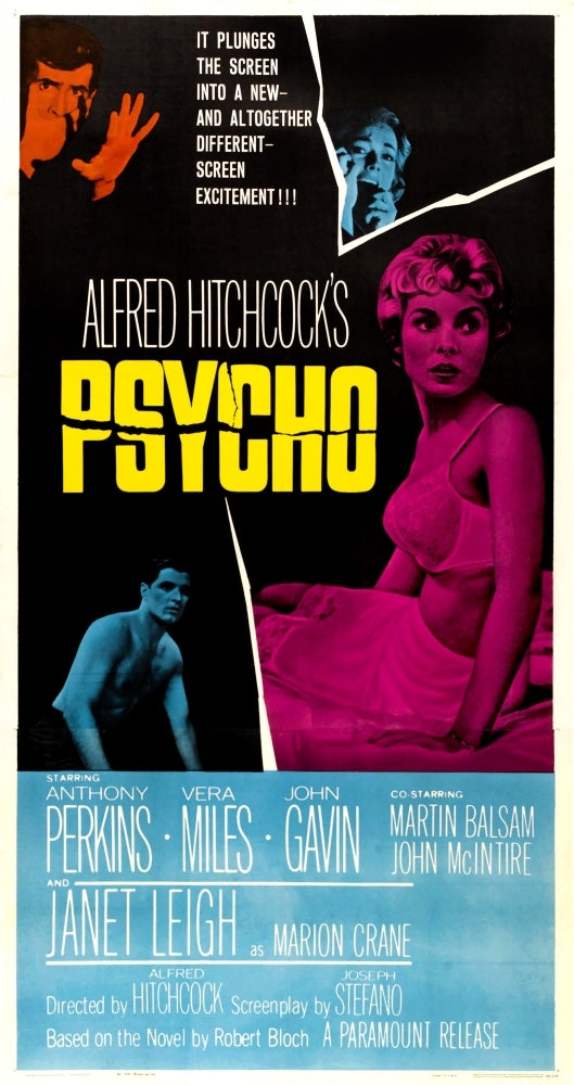 Psycho U.S Movie Poster Masterprint Image 1