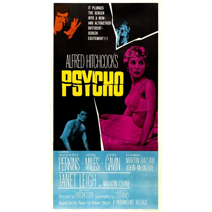 Psycho U.S Movie Poster Masterprint Image 2