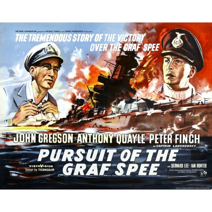 The Battle Of The River Plate Movie Poster Masterprint Image 1