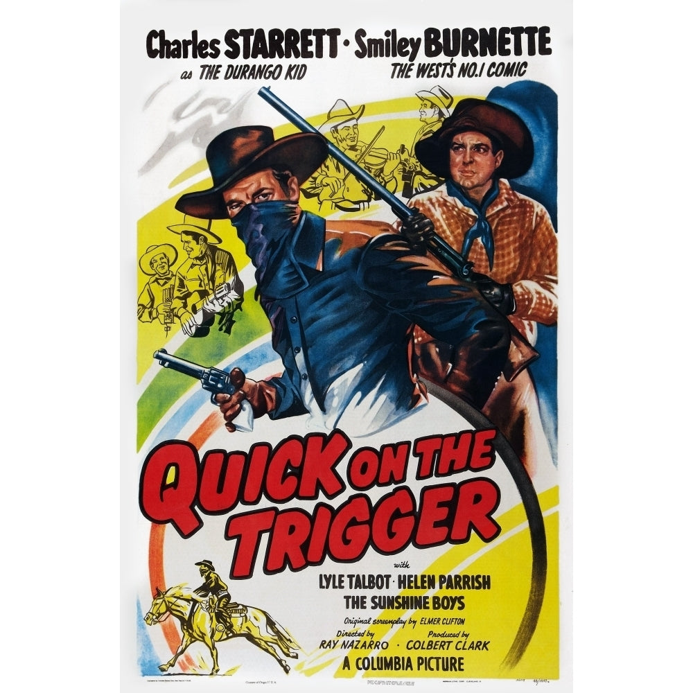 Quick On The Trigger U Movie Poster Masterprint Image 1