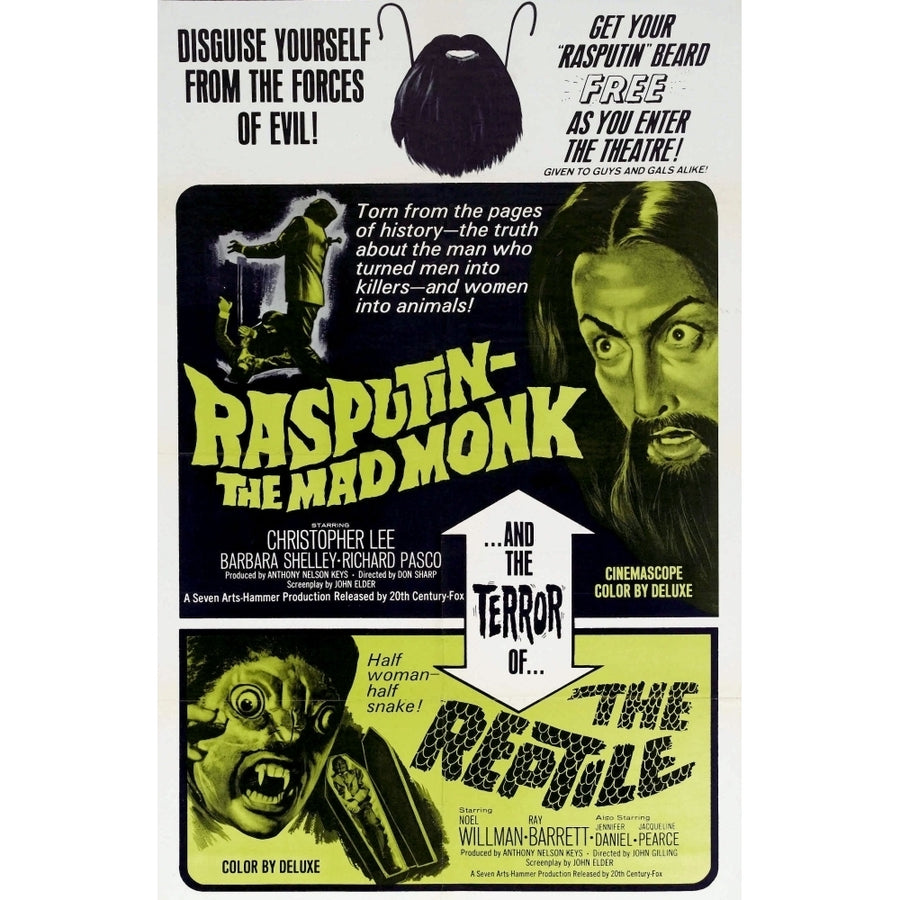 Rasputin: The Mad Monk Movie Poster Masterprint Image 1