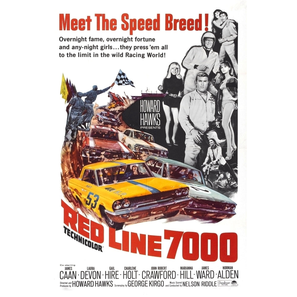 Red Line 7000 Movie Poster Masterprint Image 1