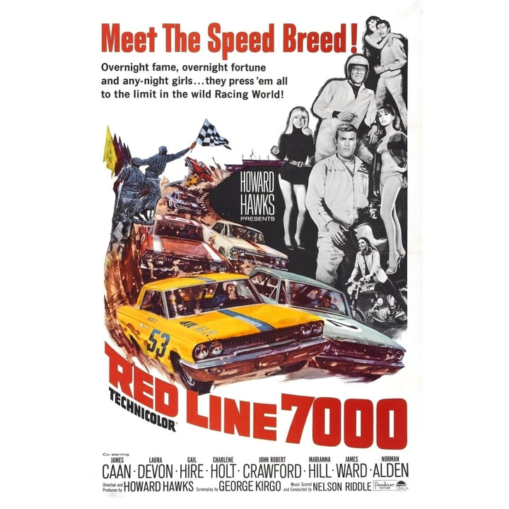 Red Line 7000 Movie Poster Masterprint Image 1