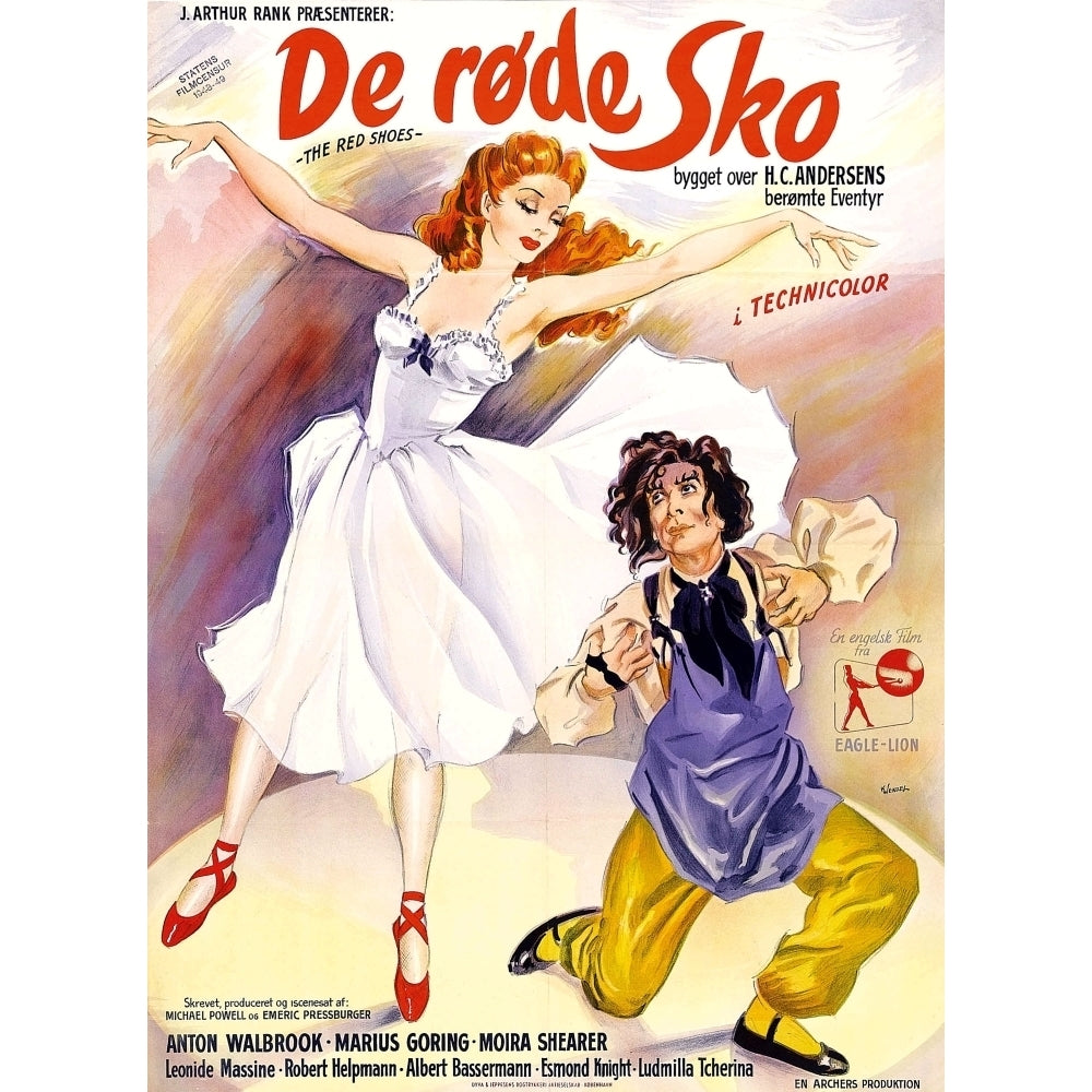 The Red Shoes Movie Poster Masterprint Image 2