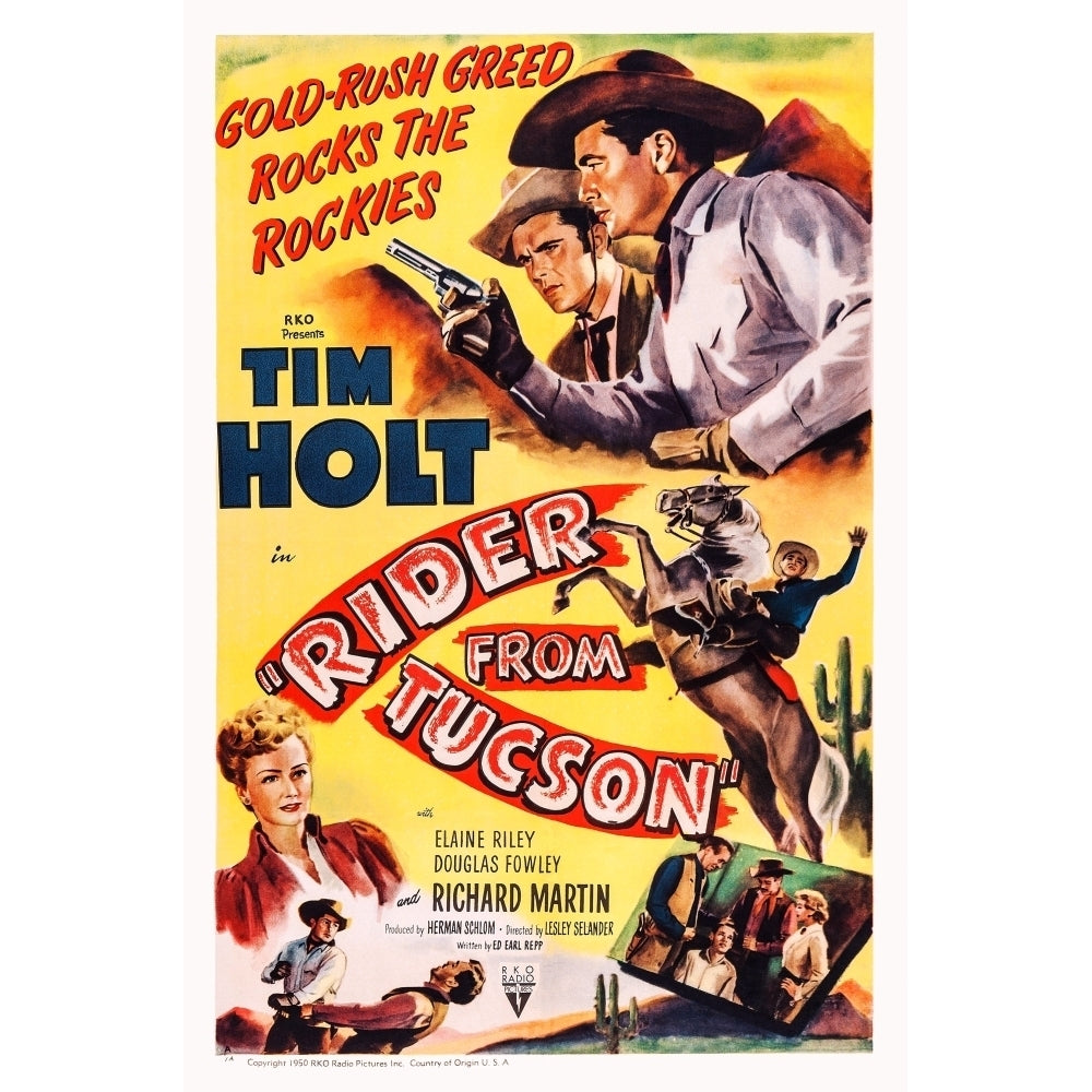 Rider From Tucson U Movie Poster Masterprint Image 1