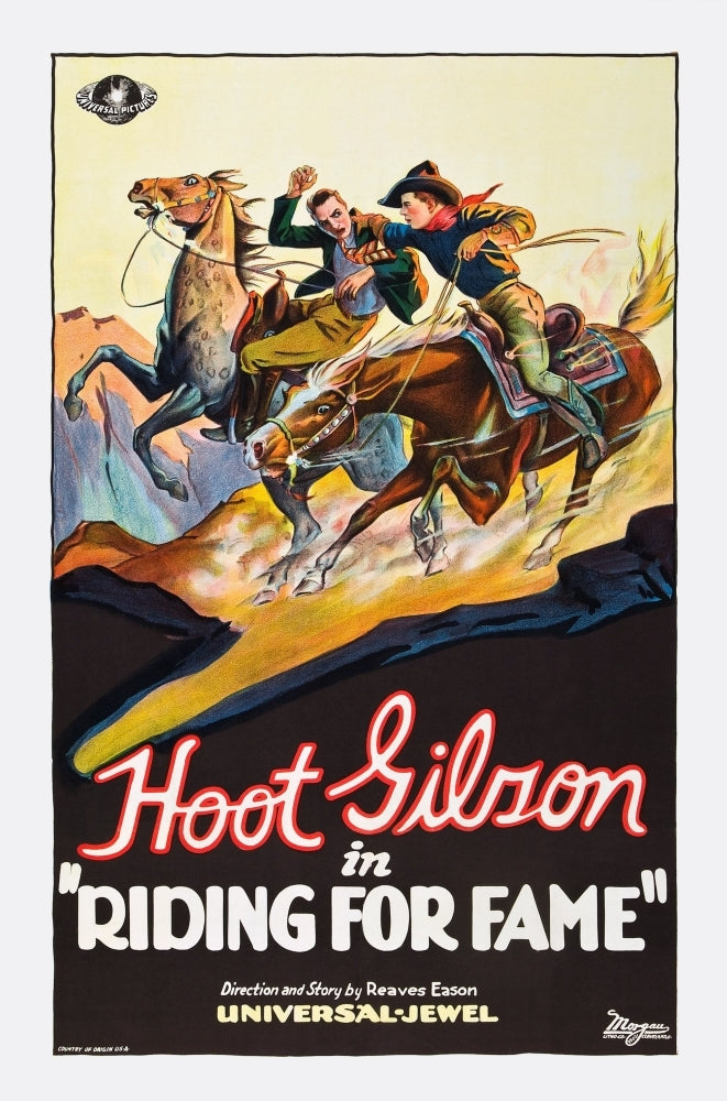 Riding For Fame Hoot Gibson 1928. Movie Poster Masterprint Image 2