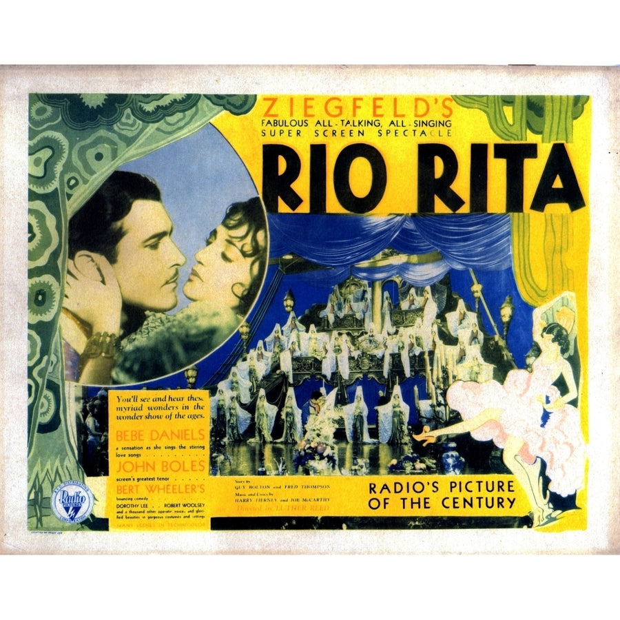 Rio Rita Movie Poster Masterprint Image 1