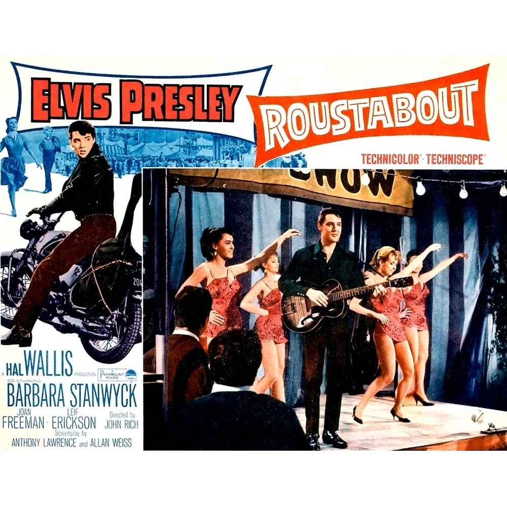 Roustabout Elvis Presley 1964 Movie Poster Masterprint Image 2