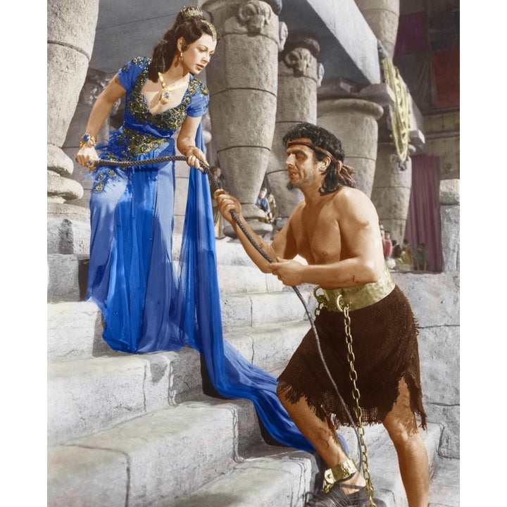 Samson And Delilah : Hedy Lamarr Victor Mature 1949. Photo Print Image 2