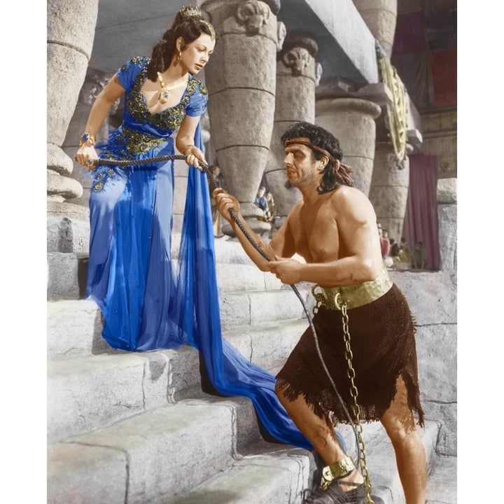 Samson And Delilah : Hedy Lamarr Victor Mature 1949. Photo Print Image 1