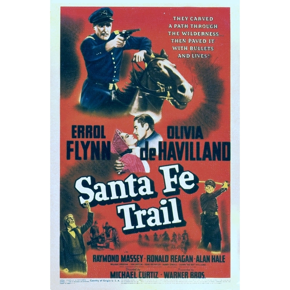 Santa Fe Trail Movie Poster Masterprint Image 1