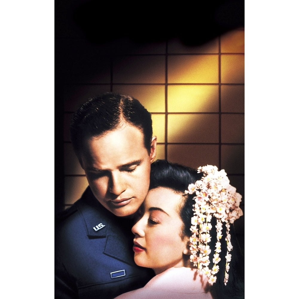 Sayonara Marlon Brando Miiko Taka 1957 Photo Print Image 2