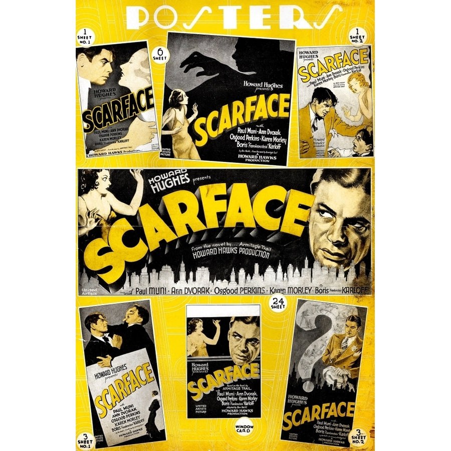 Scarface Movie Poster Masterprint Image 1