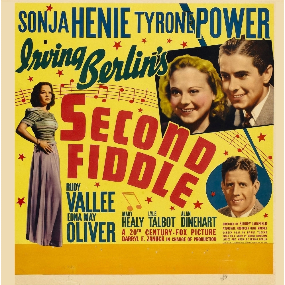 Second Fiddle Movie Poster Masterprint Image 2