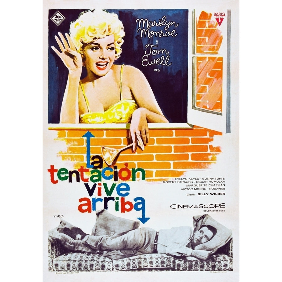 The Seven Year Itch Movie Poster Masterprint Image 1