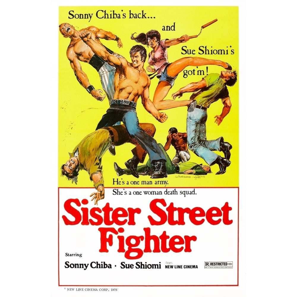 Sister Street Fighter Movie Poster Masterprint Image 1