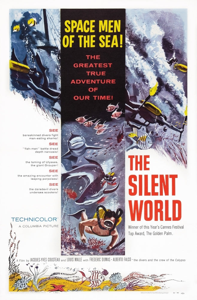 The Silent World Movie Poster Masterprint Image 1