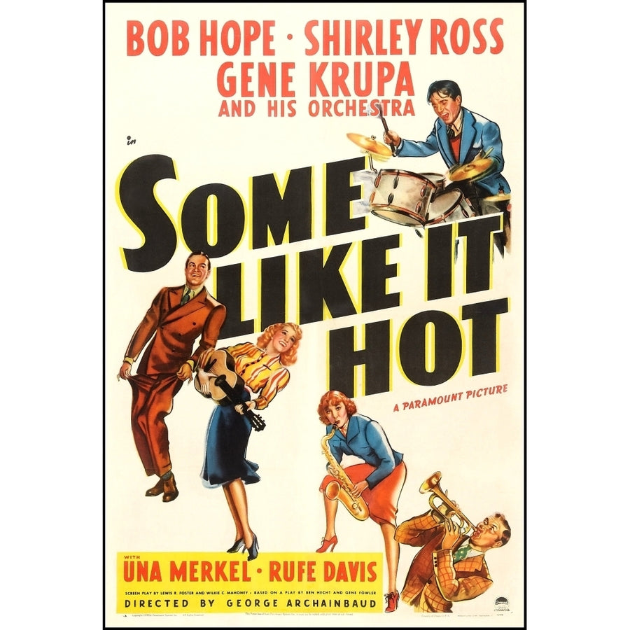 Some Like It Hot U Movie Poster Masterprint Image 1